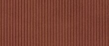 Wohnlandschaft >Wolve< elektr. Sitsverstellung, 2 Kissen, Cord rost - 277x108x179cm (BxHxT)