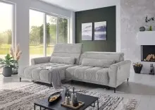 Wohnlandschaft >Wolve< elektr. Sitsverstellung,...