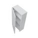 Hängeschrank >DESTAL< 1 Tür, 2 Böden, in Weiß glänzend - 30x60x16 (BxHxT)