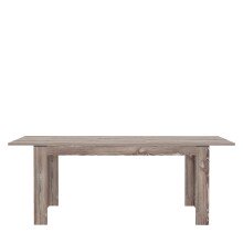 Kulissen-Esstisch >NOTE< ausziehbar bis 206cm,  Kiefer Dekor - 160/206x75x90cm (B/H/T)