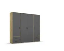 Drehtürenschrank >Voyager< 4 Schübe, 5...