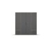 Drehtürenschrank >Voyager< 4 Schübe, 5 Böden, grau / Eiche Artisan Dekor - 187x194x53 (BxHxT)
