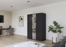 Drehtürenschrank >Voyager< 4 Böden, 1...