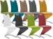 Esszimmerstuhl >Pupik I< (2er Set) in  aus Metall - 45x102x62cm (BxHxT)