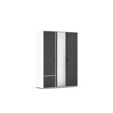 Drehtürenschrank >Voyager< 2 Schübe, 3...