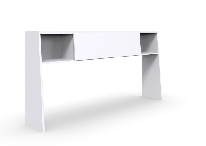 Umbauschrank >NORDERNEY< in WEISS - 209x209x107x39cm (LxBxHxT)