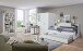 Umbauschrank >NORDERNEY< in WEISS - 209x209x107x39cm (LxBxHxT)