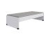 Bett >NORDERNEY< Liegefläche 90x200cm, in WEISS - 96x51x204cm (BxHxT)