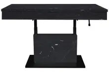 Couchtisch >Lift< verstellbar, keramik optik...