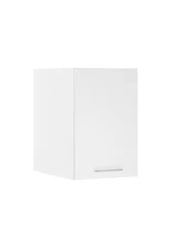 Aufsatzschrank >LAUNDREEZY< in weiß, Holzwerkstoff - 50x76x68cm (BxHxT)
