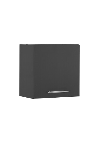 Hängeschrank >LAUNDREEZY< in Anthrazit, Holzwerkstoff - 50x50x31cm (BxHxT)