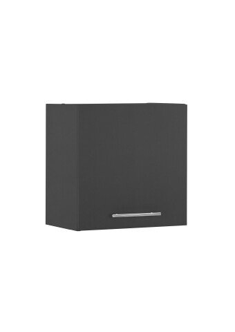 Hängeschrank >LAUNDREEZY< in Anthrazit, Holzwerkstoff - 50x50x31cm (BxHxT)