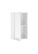 Hängeschrank >LAUNDREEZY< in weiß, Holzwerkstoff - 50x90x31cm (BxHxT)