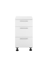 Unterschrank >LAUNDREEZY< in weiß, Holzwerkstoff - 50x93x68cm (BxHxT)