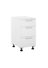 Unterschrank >LAUNDREEZY< in weiß, Holzwerkstoff - 50x93x68cm (BxHxT)