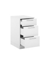 Unterschrank >LAUNDREEZY< in weiß, Holzwerkstoff - 50x93x68cm (BxHxT)