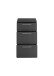 Unterschrank >LAUNDREEZY< in Anthrazit, Holzwerkstoff - 50x93x68cm (BxHxT)