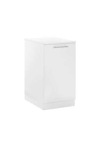 Spülenschrank >LAUNDREEZY< in weiß, Holzwerkstoff - 50x93x68cm (BxHxT)