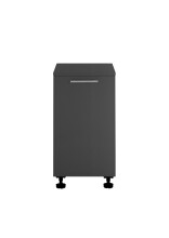 Spülenschrank >LAUNDREEZY< in Anthrazit, Holzwerkstoff - 50x93x68cm (BxHxT)