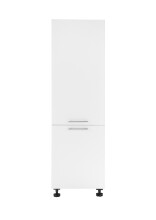 Kühlumbauschrank >LAUNDREEZY< in weiß, Holzwerkstoff - 60x200x68cm (BxHxT)