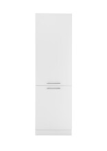 Kühlumbauschrank >LAUNDREEZY< in weiß, Holzwerkstoff - 60x200x68cm (BxHxT)