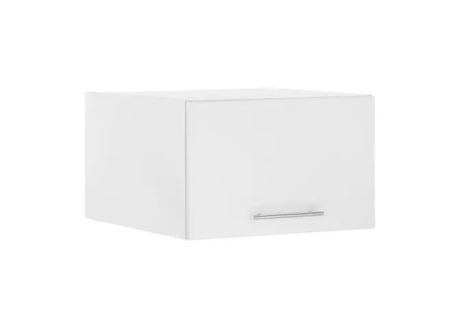 Aufsatzschrank >LAUNDREEZY< in weiß, Holzwerkstoff - 60x38x68cm (BxHxT)