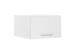 Aufsatzschrank >LAUNDREEZY< in weiß, Holzwerkstoff - 60x38x68cm (BxHxT)