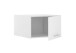 Aufsatzschrank >LAUNDREEZY< in weiß, Holzwerkstoff - 60x38x68cm (BxHxT)