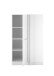 Eckschrank >LAUNDREEZY< in weiß, Holzwerkstoff - 100x162x68cm (BxHxT)