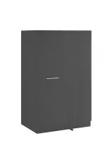 Eckschrank >LAUNDREEZY< in Anthrazit, Holzwerkstoff...