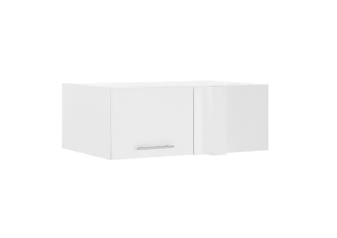 Aufsatzschrank >LAUNDREEZY< in weiß, Holzwerkstoff - 100x38x68cm (BxHxT)