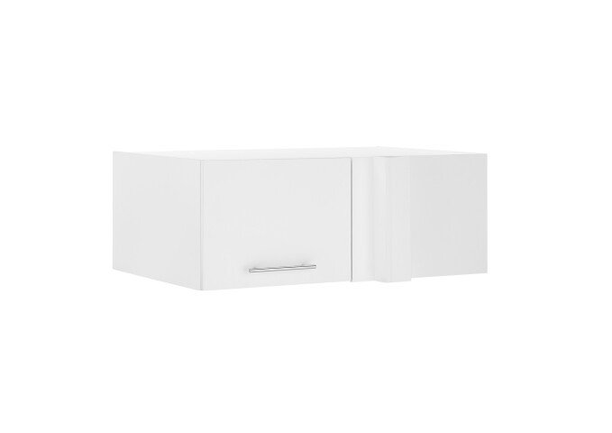 Aufsatzschrank >LAUNDREEZY< in weiß, Holzwerkstoff - 100x38x68cm (BxHxT)