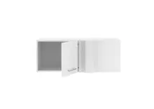 Aufsatzschrank >LAUNDREEZY< in weiß, Holzwerkstoff - 100x38x68cm (BxHxT)
