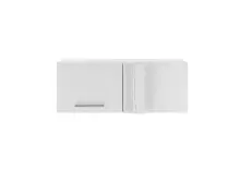 Aufsatzschrank >LAUNDREEZY< in weiß, Holzwerkstoff - 100x38x68cm (BxHxT)