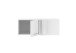 Aufsatzschrank >LAUNDREEZY< in weiß, Holzwerkstoff - 100x38x68cm (BxHxT)