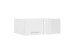 Aufsatzschrank >LAUNDREEZY< in weiß, Holzwerkstoff - 100x38x68cm (BxHxT)