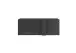 Aufsatzschrank >LAUNDREEZY< in Anthrazit, Holzwerkstoff - 100x38x68cm (BxHxT)