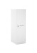 Mehrzweckschrank >LAUNDREEZY< in weiß, Holzwerkstoff - 50x162x68cm (BxHxT)