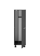 Mehrzweckschrank >LAUNDREEZY< in Anthrazit, Holzwerkstoff - 50x162x68cm (BxHxT)