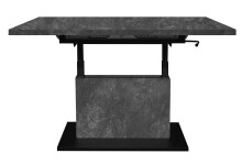 Couchtisch >Lift< verstellbar, keramik optik grau /...