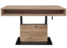 Couchtisch >Lift< höhenverstellbar, viking oak...