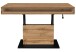 Couchtisch >Lift< höhenverstellbar, wotan eiche Dekor/schwarz - 110x59/78x60cm (BxHxT)
