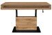 Couchtisch >Lift< höhenverstellbar, wotan eiche Dekor/schwarz - 110x59/78x60cm (BxHxT)