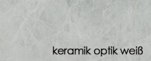 Couchtisch >Lift< verstellbar, keramik optik weiß/schwarz - 120/160x59/75x60cm (BxHxT)