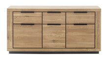 Sideboard >GRENO< in natur geölt, Wildeiche...