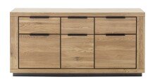 Sideboard >GRENO< in natur geölt, Wildeiche...