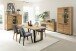 Sideboard >GRENO< in natur geölt, Wildeiche teilmassiv - 163x80x40cm (BxHxT)