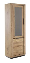 Vitrine >GRENO< in natur geölt, Wildeiche...