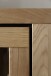 Highboard >GRENO< in natur geölt, Wildeiche teilmassiv - 112x142x40cm (BxHxT)