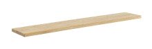 Wandboard >GRENO< in natur geölt, Wildeiche teilmassiv - 110x3x20cm (BxHxT)